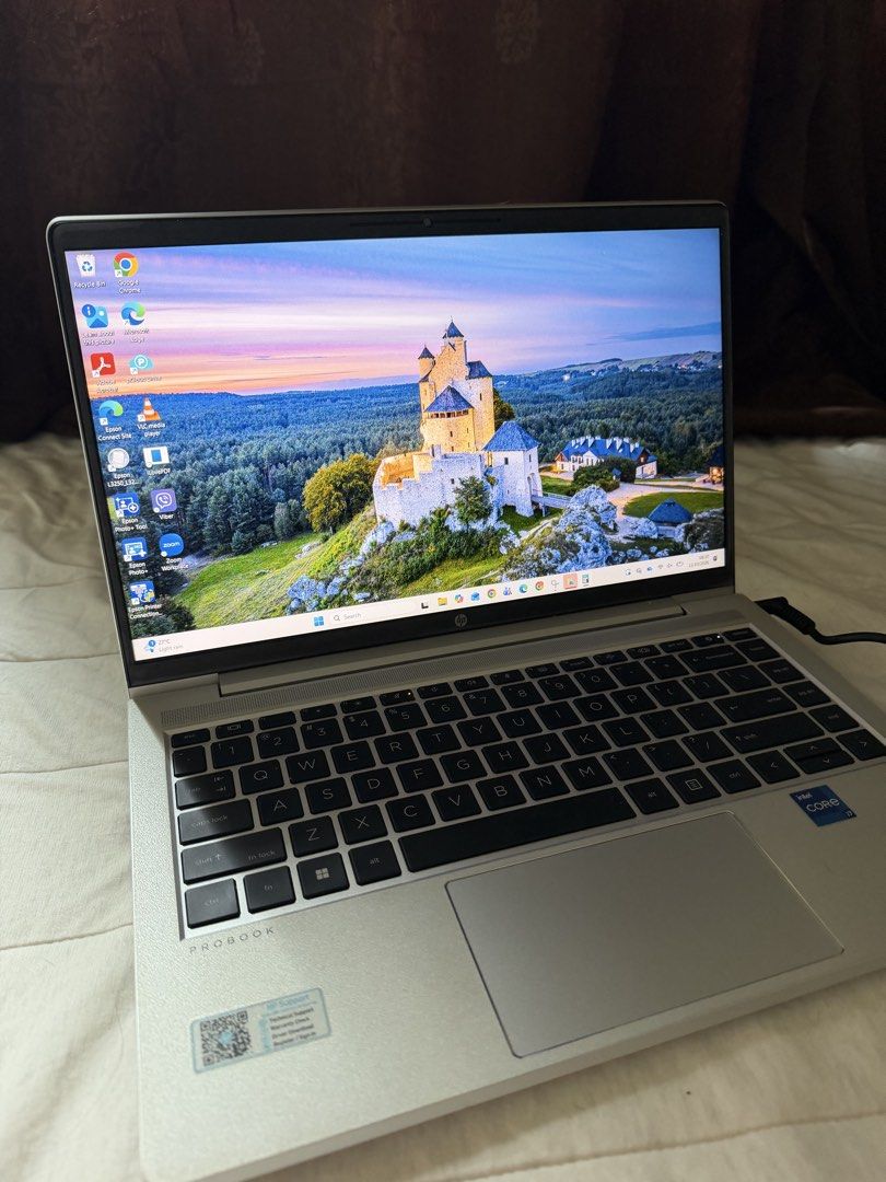 hp 440 g9 i7 12th gen (Category: Laptops & Notebooks) located in Quezon City. Submitted by coleenmcn (Listing ID 1468235434, Image 2). Description: With box, charger, laptop bag - Meet up / delivery free within qc / makati / mandaluyong - No issues or replacements, very minimal scratches bc laging naka cover - Good for school, admin work - With warranty sa HP, just present serial number - Nego if sure buyer RFS: i have other hp laptop hehe di gan