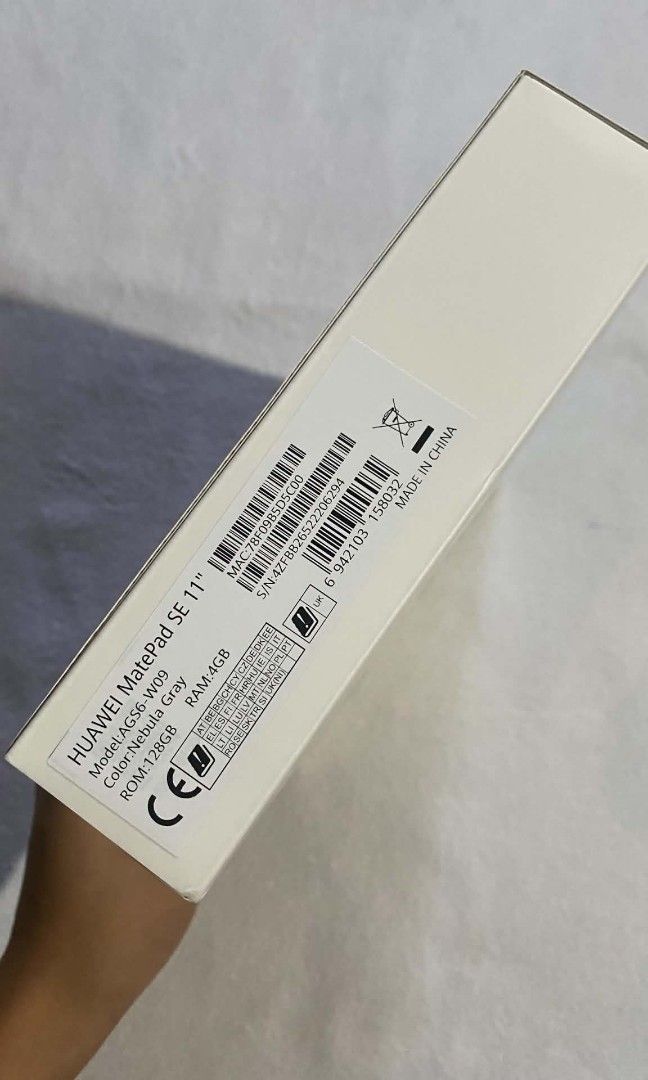 HUAWEI MatePad SE 11’’ (Category: Android) located in Calamba. Submitted by schionerose (Listing ID 1468123855, Image 2). Description: FOR SALE: HUAWEI MatePad SE 11” ₱9,200 nego Color: Nebula Gray RAM: 4GB ROM: 128GB ✅ Binuksan lang para i-check ✅ Actual photos posted 📍 Location: Calamba, Laguna 🤝 Meetup: SM Calamba / Lianas / CityMall Open for lalamove/ LBC (Payment First) 💸 Payment: Cash | Bank trans 📩 PM if interested.