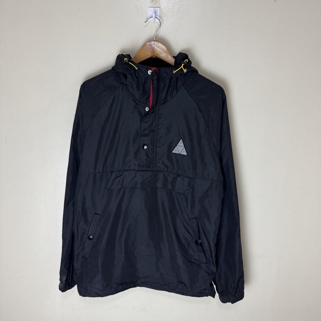 HUF Anorak Jacket (Category: Coats, Jackets and Outerwear) located in Davao. Submitted by cmbs141022 (Listing ID 1468139657, Image 1). Description: HUF Anorak Jacket Size S fits M Dimension: L 27" , W 21" Condition: 9/10 very good ₱700.