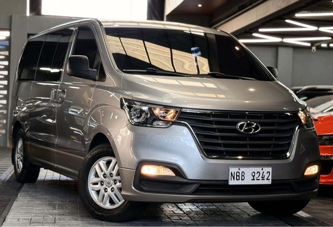 Hyundai Starex VGT (local) Auto (Category: Used Cars) located in Manila. Submitted by quality_cars (Listing ID 1468249258, Image 2). Description: Selling this fresh unit🔥 We accept trade in & Financing. 2020 Hyundai Starex VGT variant ( local ) Automatic transmission With 70k original mileage 2.5 Diesel engine ( CRDI ) Super fresh & intact interior Ending plate is ( 2 ) Very Intact exterior with original paint Newly pms Complete papers 2 origina