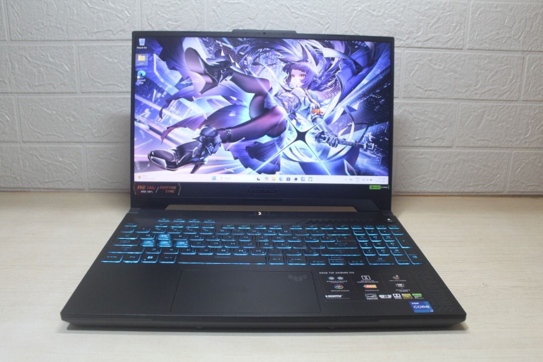 i7 RTX4060 Asus Tuf F15 (Category: Laptops & Notebooks) located in Pasay City. Submitted by Rsgadgets (Listing ID 1468088945, Image 1). Description: 𝗶𝟳 𝗥𝗧𝗫𝟰𝟬𝟲𝟬 𝗔𝘀𝘂𝘀 𝗧𝘂𝗳 𝗚𝗮𝗺𝗶𝗻𝗴 𝗙𝟭𝟱 Asus Tuf Gaming F15 FX507 i7 RTX4060 8GB - 2ND HAND our price 64k ONLY -Nvidia RTX4060 8GB -RAM 16GB + SSD 1TB 97% smooth presentable ISSUE - Tiny bumps on top cover otherwise fresh plz check pics -Intel Core i7-13620H 13THGEN 10 cores (2.10GHZ 