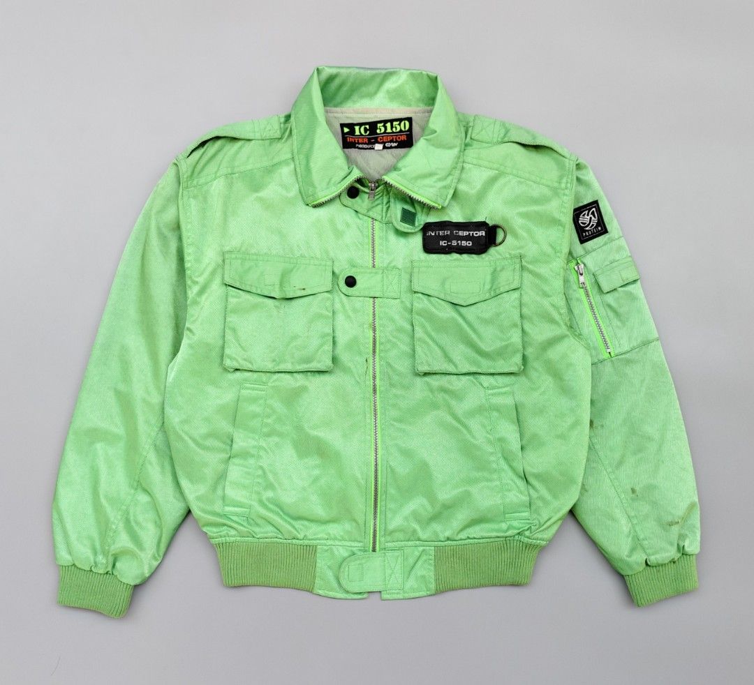 IC 5150 INTER-CEPTOR by corn (Category: Coats, Jackets and Outerwear) located in Baguio. Submitted by archival_thrifted.ph. (Listing ID 1468135219, Image 1). Description: FOR SALE‼️ .IC INTER-CEPTOR BY CORN .💯 AUTHNETIC .ISSUE STAINS AND BLEEDS KINDLY CHECK EACH PHOTOS .STILL PRESENTABLE AND WEARABLE .MEDIUM ON TAG .PHP 880 PLUS SF .❌❌ COP/COD .MOP GCASH .COURIER J&T .BAGUIO AREA .DM FOR SURE BUYER TY.
