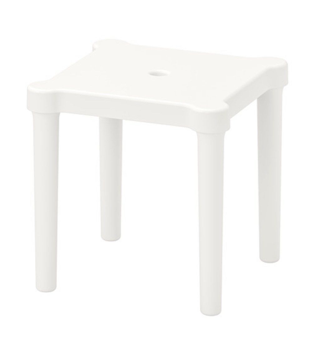 IKEA UTTER Children's Stool Indoor Outdoor White (Category: Children's Beds) located in Manila. Submitted by wanderingdoll (Listing ID 1468219263, Image 3). Description: **ALSO AVAILABLE FOR RENT** (Message for details) 12 pcs available.