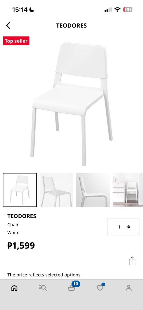 IKEA Vihals Dining Table + 4 IKEA Teodores Dining Chairs (Category: Chairs) located in Manila. Submitted by wonderkaatt (Listing ID 1468132551, Image 2). Description: For Sale: IKEA Vihals Dining Table + 4 IKEA Teodores Dining Chairs + Mandaue Foam Seat Cushions Selling our IKEA dining set, which includes: ✅ 1 IKEA Vihals 4-6 Seater Dining Table ✅ 4 IKEA Teodores Dining Chairs ✅ 4 Mandaue Foam Chair Cushions Condition: Complete set with all screw