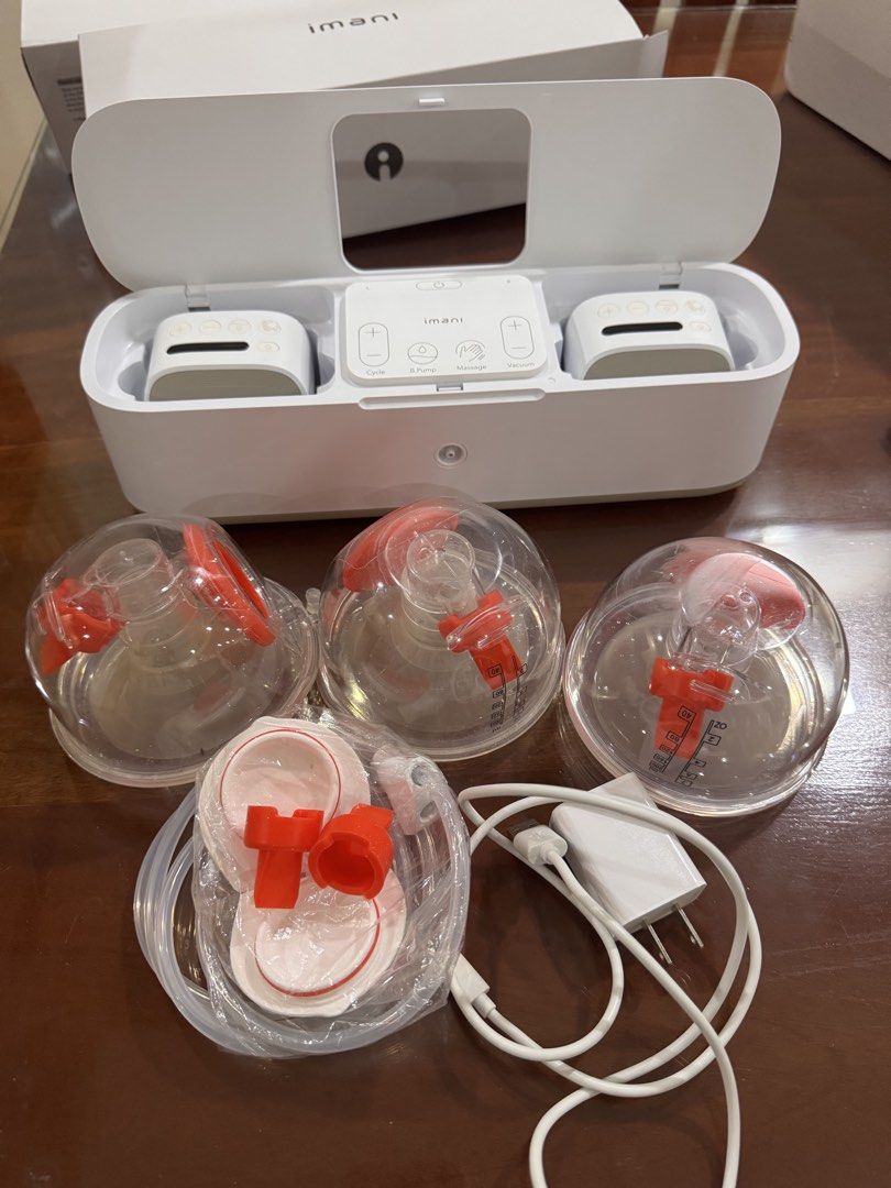 Imani i2 Plus Breast Pump with iBox Set (Category: Breastfeeding & Bottle Feeding) located in Manila. Submitted by karen74.12 (Listing ID 1468087744, Image 3). Description: Pump discreetly, anytime, anywhere you want with the compact and hands-free imani i2 Plus. This double electric pump saves you time by pumping faster, and the included dock ensures easy charging and doubles as a travel case. - Model: Imani i2 Plus Double Breast Pump with iBox 