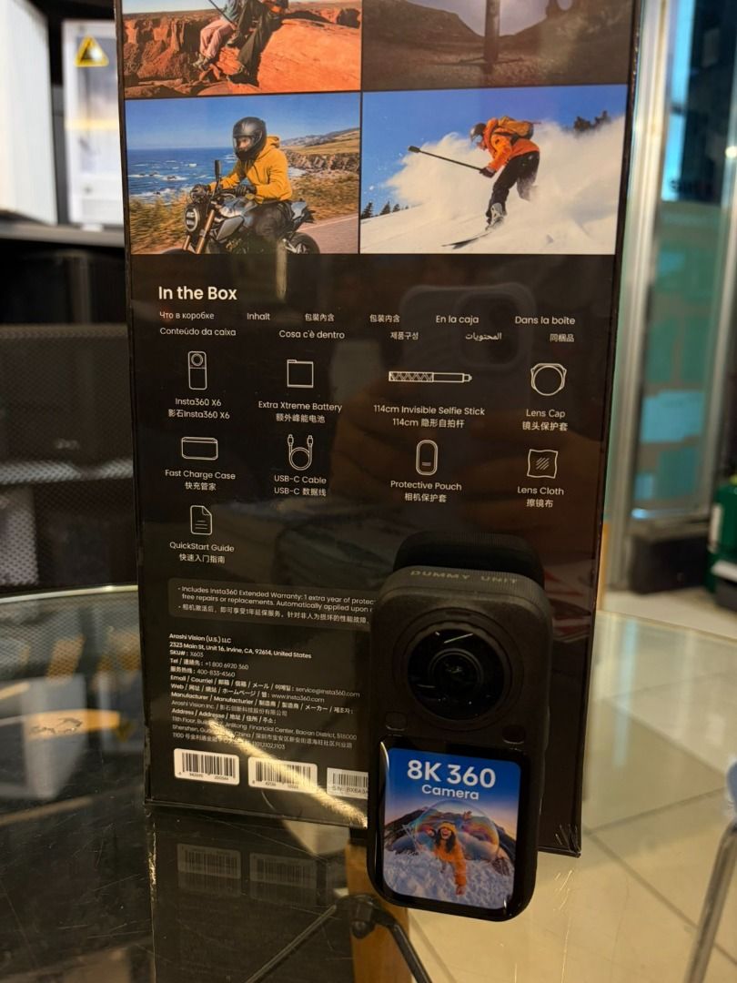 INSTA360 X6 ESSENTIALS BUNDLE (Category: Cameras) located in Caloocan City. Submitted by brightfalcon.8419cc (Listing ID 1468165086, Image 2). Description: .