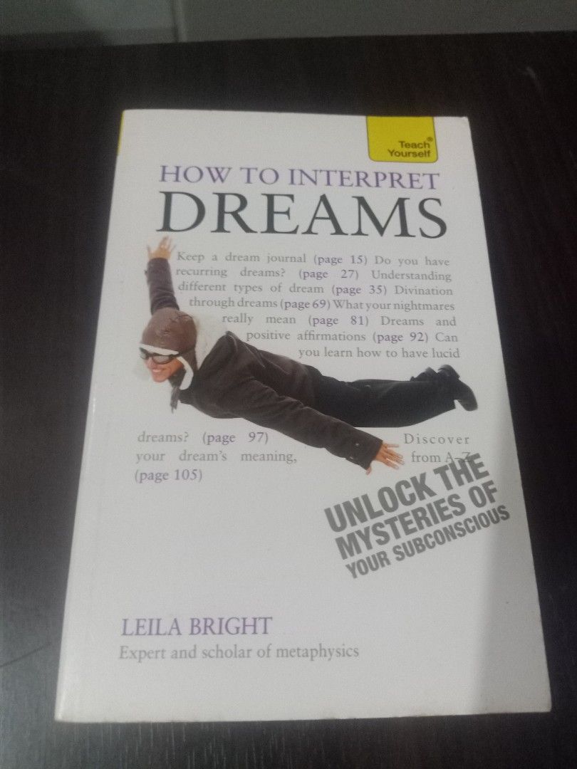Interpret your dreams (Category: Storybooks) located in Las Pinas. Submitted by the_recycle_shop (Listing ID 1468208626, Image 1). Description: Good condition.