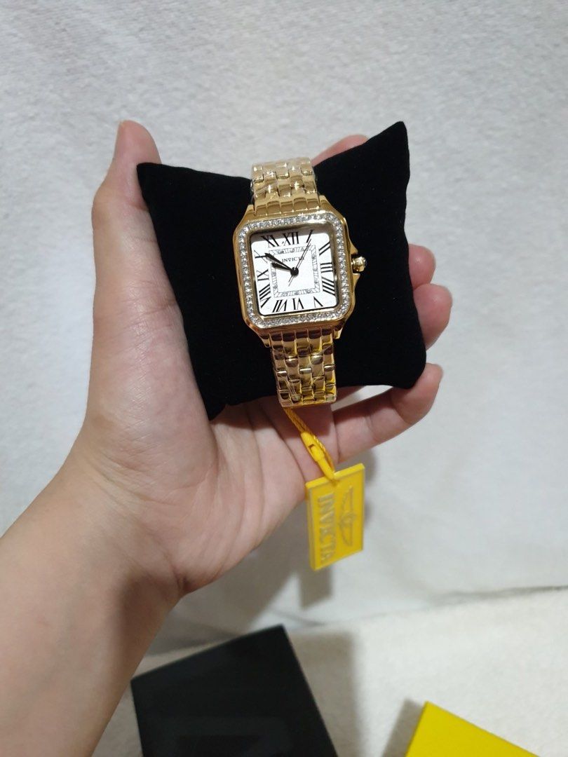 Invicta Angel Lady Watch (Category: Women's Watches) located in Las Pinas. Submitted by epitome.mnl (Listing ID 1468097451, Image 3). Description: 💎Brand New with tag and box 💎Invicta 💎With Battery 💎Size One 💎SRP 8000 💎All items 100% original 📌MOP GCASH or BDO 📌SF Shouldered by the buyer 📌Lalamove/Grab (via sched) 📌Flash / Gogo Express Provincial 80-240 📌Meetups: Las Pinas/Alabang/Laguna via schedule.