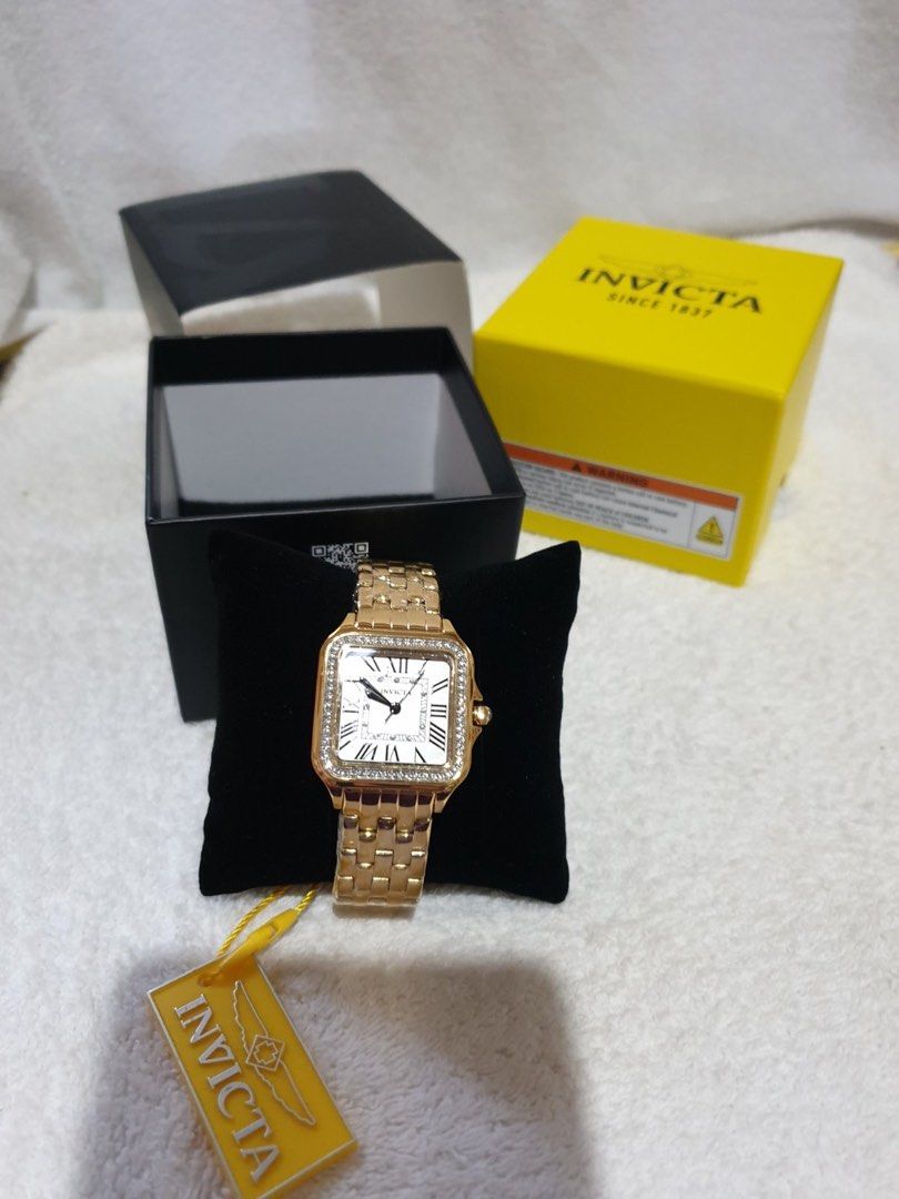 Invicta Angel Lady Watch (Category: Women's Watches) located in Las Pinas. Submitted by epitome.mnl (Listing ID 1468097451, Image 1). Description: 💎Brand New with tag and box 💎Invicta 💎With Battery 💎Size One 💎SRP 8000 💎All items 100% original 📌MOP GCASH or BDO 📌SF Shouldered by the buyer 📌Lalamove/Grab (via sched) 📌Flash / Gogo Express Provincial 80-240 📌Meetups: Las Pinas/Alabang/Laguna via schedule.