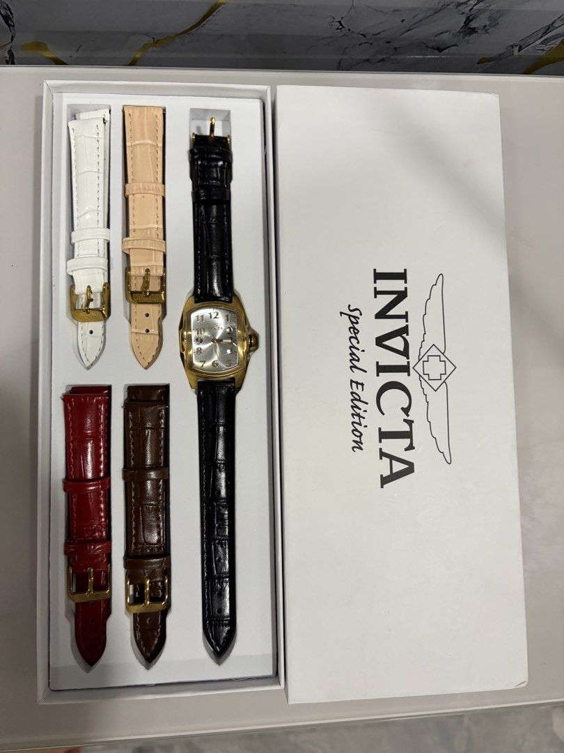 Invicta Special Edition Watch with Interchangeable Straps (Category: Women's Watches) located in Marilao. Submitted by vanitybags.ph (Listing ID 1468246759, Image 1). Description: .