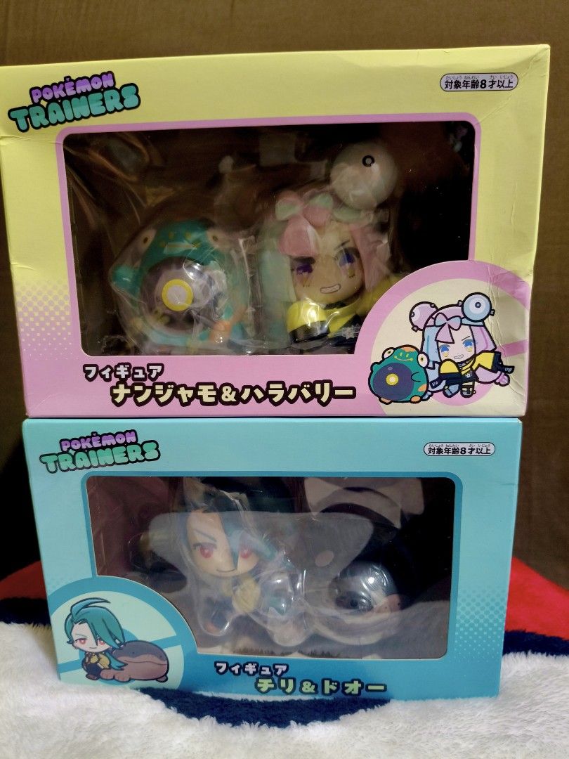 Iono and Rika Pokemon Trainer Figs (Category: Designer & Blind Box Toys) located in Santa Rosa. Submitted by luvdiscplush (Listing ID 1468158439, Image 1). Description: 1800 each.