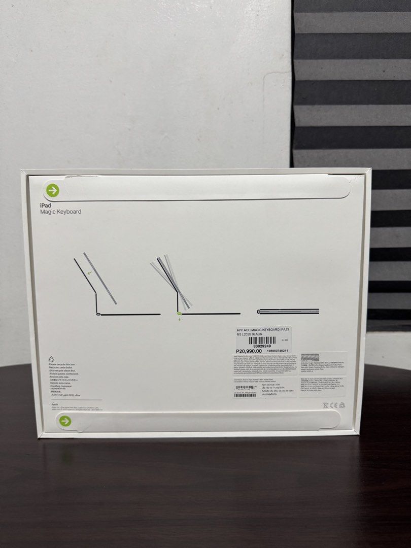 iPad Air 13-inch Magic Keyboard Brand New (Category: iPad) located in Manila. Submitted by Shoppify (Listing ID 1468192277, Image 2). Description: PM for details .