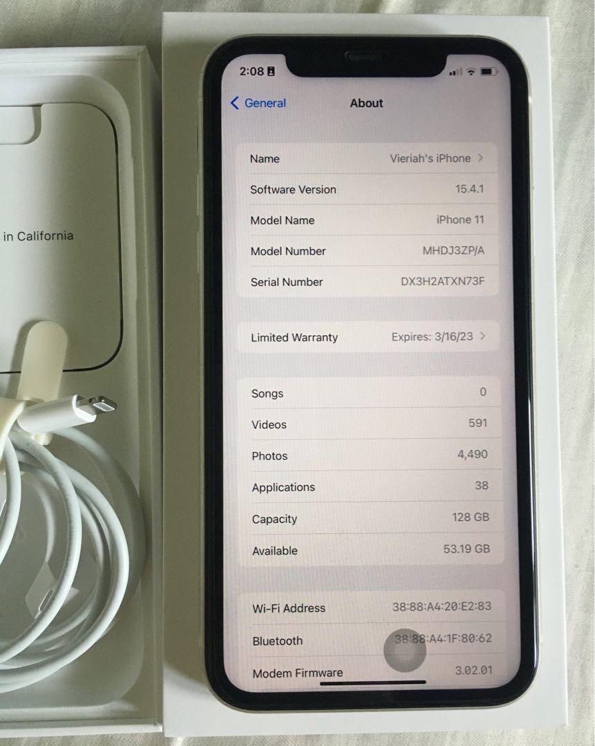 Iphone 11 (Category: iPhone 11 Series) located in Caloocan City. Submitted by noblestar.794f20 (Listing ID 1468143520, Image 3). Description: 5k only no history repair no issue alll original any sim works. No dents Gift ng apo ko ito year ago ako first owner. Dko masyado nagamit .