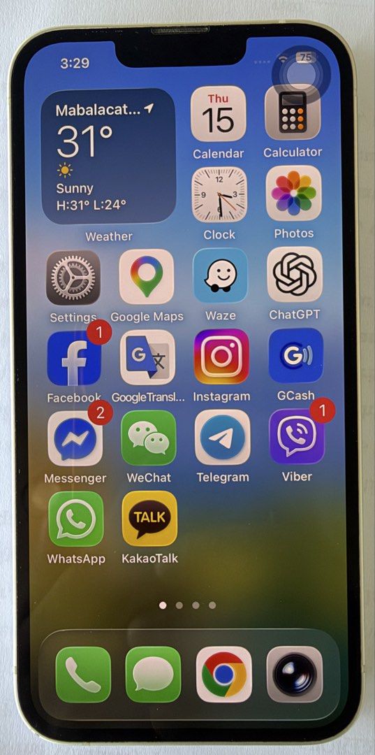 iPhone 13 (Category: iPhone 13 Series) located in Manila. Submitted by lsqwin2026 (Listing ID 1468144231, Image 1). Description: .