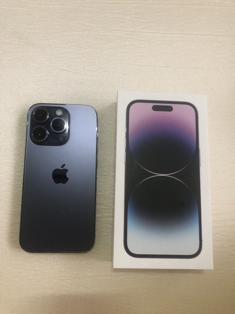iPhone 14 256 GB Deep Purple (Category: iPhone 14 Series) located in San Juan City. Submitted by ririmmo2 (Listing ID 1468191821, Image 3). Description: 256 GB PH Issued (NTC) Unlocked - can use any network 71% Batt Health No history of repair No Scratches or Dents All functions working - speakers, camera, face id, etc.