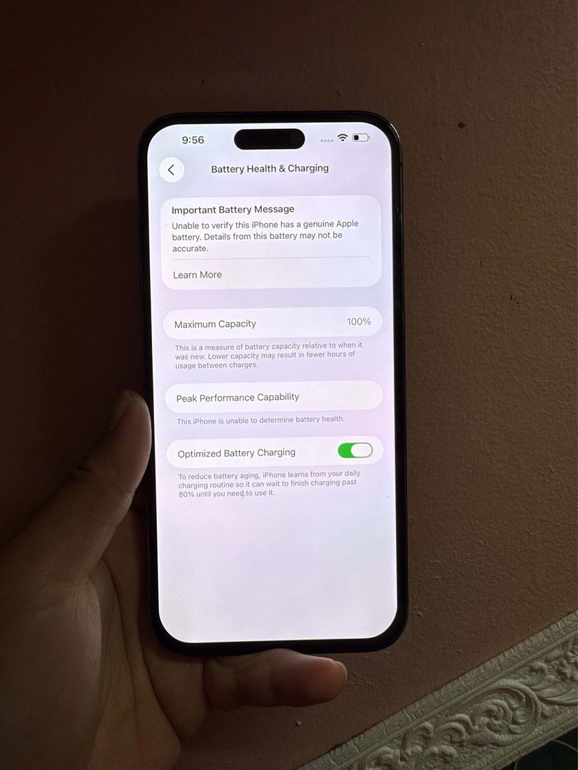 Iphone 14 Pro Max (Category: iPhone 14 Series) located in Manila. Submitted by asia.lee (Listing ID 1468107356, Image 2). Description: iPhone 14 Pro Max 128GB Deep Purple Personal used Openline / NTC replaced LCD + Batt (quality aftermarket, 1 month ago) Face ID working True Tone working Minor scratches Comes with original box + original cord 22K RFS: will upgrade meet up/ Manila.