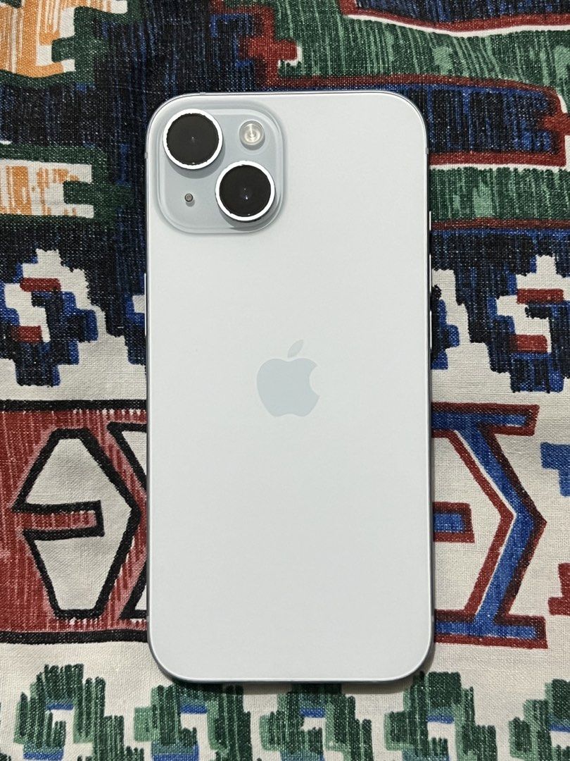 IPHONE 15 128gb OPENLINE NTC (Category: iPhone 15 Series) located in Rodriguez. Submitted by kazewander (Listing ID 1468137887, Image 1). Description: Iphone 15 128gb Blue 76% Battery Health (Original Apple Battery, Never Replaced) Openline / Factory Unlocked (No SIM restrictions) 100% Original parts, no history of repairs or component replacements Includes Unit and Case Only.