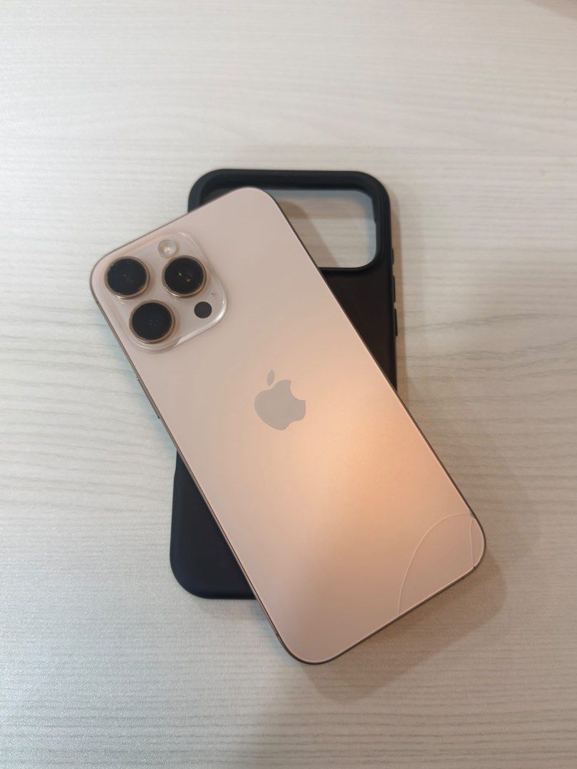 iphone 16 pro max (Category: iPhone 16 Series) located in Manila. Submitted by euviepollack (Listing ID 1468238025, Image 1). Description: iPhone 16 Pro Max - 256gb - Desert Titanium color - 91% Battery Health! - 625 cycle count (as of posting) - IOS 26.6.1 - NTC Variant - open line Any sim - Unli Check - with original box ₱43,000k only slightly negotiable RUSH!!! Honest Declare issue ALREADY SEEN ON PHOTOS! the rest all good and all smooth unli 