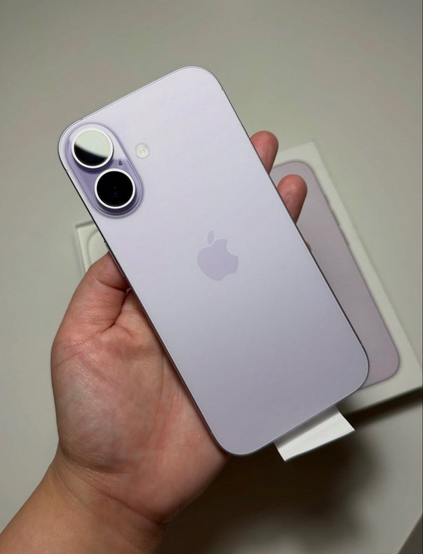 iPhone 17 purple lavender 256gb (Category: iPhone 17 Series) located in Pasig City. Submitted by maxine888 (Listing ID 1468215567, Image 1). Description: - Brand: Apple - Color: Purple -batt health: 96% -cycle count: 273 -256gb -complete with box.