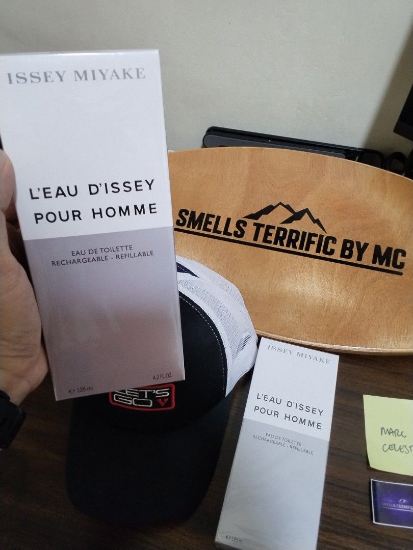 Issey Miyake EDT 125ml (Category: Fragrance & Deodorants) located in Cainta. Submitted by marccelester (Listing ID 1468116012, Image 2). Description: Authentic• Issey Miyake L'eau D'Issey Pour Homme EDT 125ml For Sale P3800 | Brand New Delivery via lalamove within Metro Manila MOP: via Gcash or BPI Location: Antipolo/Marikina Feel free to 📩 me. Thank you.