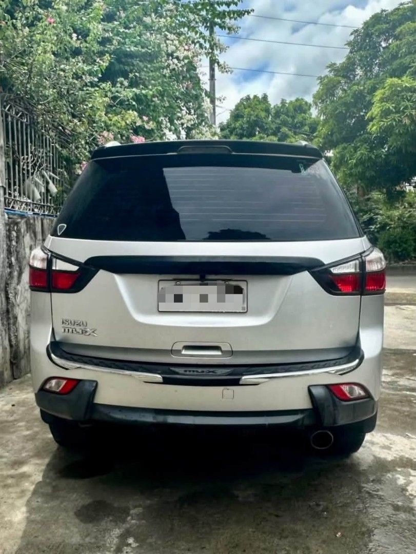 ISUZU MU-X LS 2017 | MANUAL (Category: Used Cars) located in Rizal. Submitted by delcars. (Listing ID 1468074170, Image 2). Description: 🚘 FOR SALE: ISUZU MU-X LS 2017 | MANUAL TRANSMISSION * Mileage: 77,000 km (Original Mileage) * Color: Silver Metallic 🔧 UPGRADES & ACCESSORIES ✅ Oil Catch Can (OCC) – worth ₱7,000 ✅ Upgraded Front Grille – worth ₱10,000 ✅ Fog Lights with DRL ✅ Venum Mags & Tires – worth ₱70,000 ✅ Bridgestone Tires – New in 202