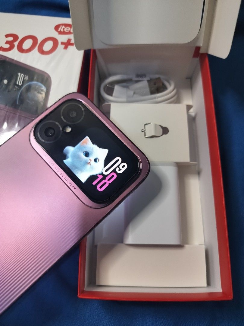 itel A300+ Android Smartphone (LATEST MODEL) (Category: Android Others) located in Cainta. Submitted by whiteelephantph (Listing ID 1468098929, Image 3). Description: bago mga boss, inopen lang para icheck 100% smooth no issue Latest model Itel Dual display Smartphone 4GB+8GB RAM 64GB ROM Helio G81 Ultimate Android 16 OS Fix na ₱5,500 with box, charger, cable, casing Pwede itesting bago bayaran Antipolo City loc Pm is the Key!.