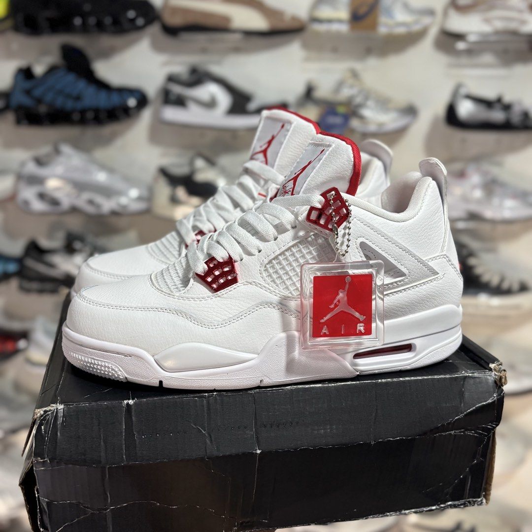 J4 mettalic red (Category: Sneakers) located in San Nicolas. Submitted by sneakerfreakerph (Listing ID 1468141605, Image 2). Description: 41-45.