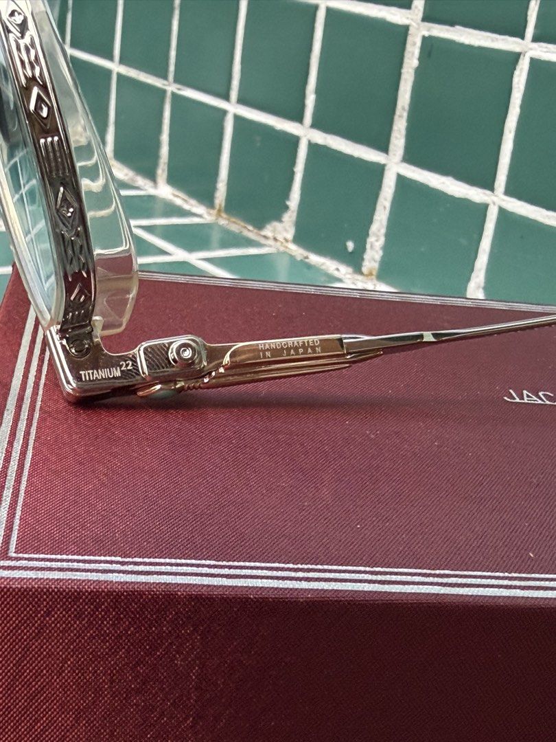 JACQUES MARIE MAGE (Category: Luxury Accessories) located in Angeles City. Submitted by secondluxph (Listing ID 1468211991, Image 3). Description: -JACQUES MARIE MAGE HARDIN -COLORWAY NAME GAIA - COMPLETE INCLUSIONS BOX, CASE, MICROFIBER CLOTH -PRISTINE CONDITION -JAPAN/HONGKONG SOURCE.