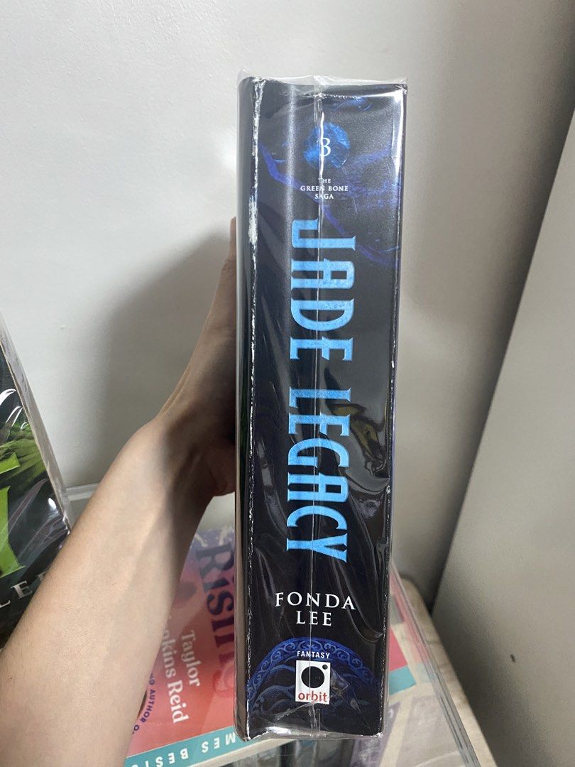 Jade City by Fonda Lee (Category: Storybooks) located in Bulacan. Submitted by beeucarat05 (Listing ID 1468169948, Image 2). Description: Jade legacy- RESERVED Jade City - with foxing and tanning.