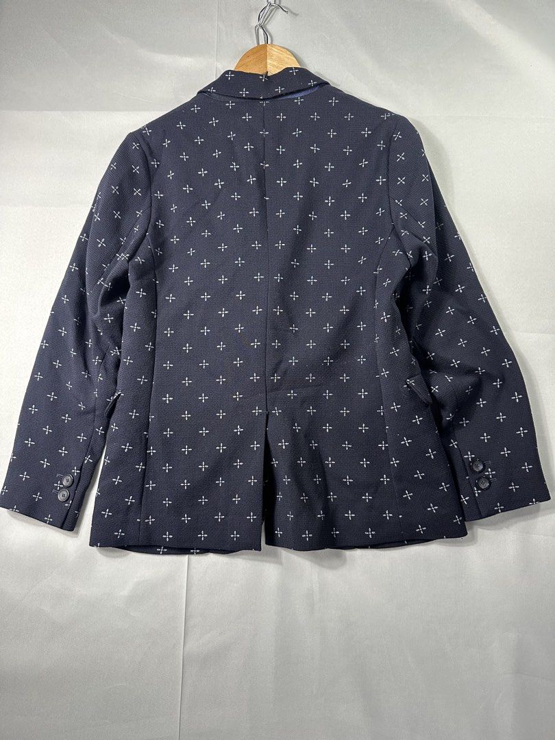 Japan Blue Jeans - Coat Jacket (Category: Coats, Jackets and Outerwear) located in Cabanglasan. Submitted by thefashiongarage.co (Listing ID 1468075283, Image 3). Description: Title - Japan Blue Jeans Model/Name - Coat Jacket Size on Tag - 1 Conditiion - Excellent Condition with no issue Dimension (WxLxH) - 18x26x16 Inches Category- Formal/Casual Fitting - True to size Made in - Japan Material - Color - Black Design - Printed Year - Inclusion - N