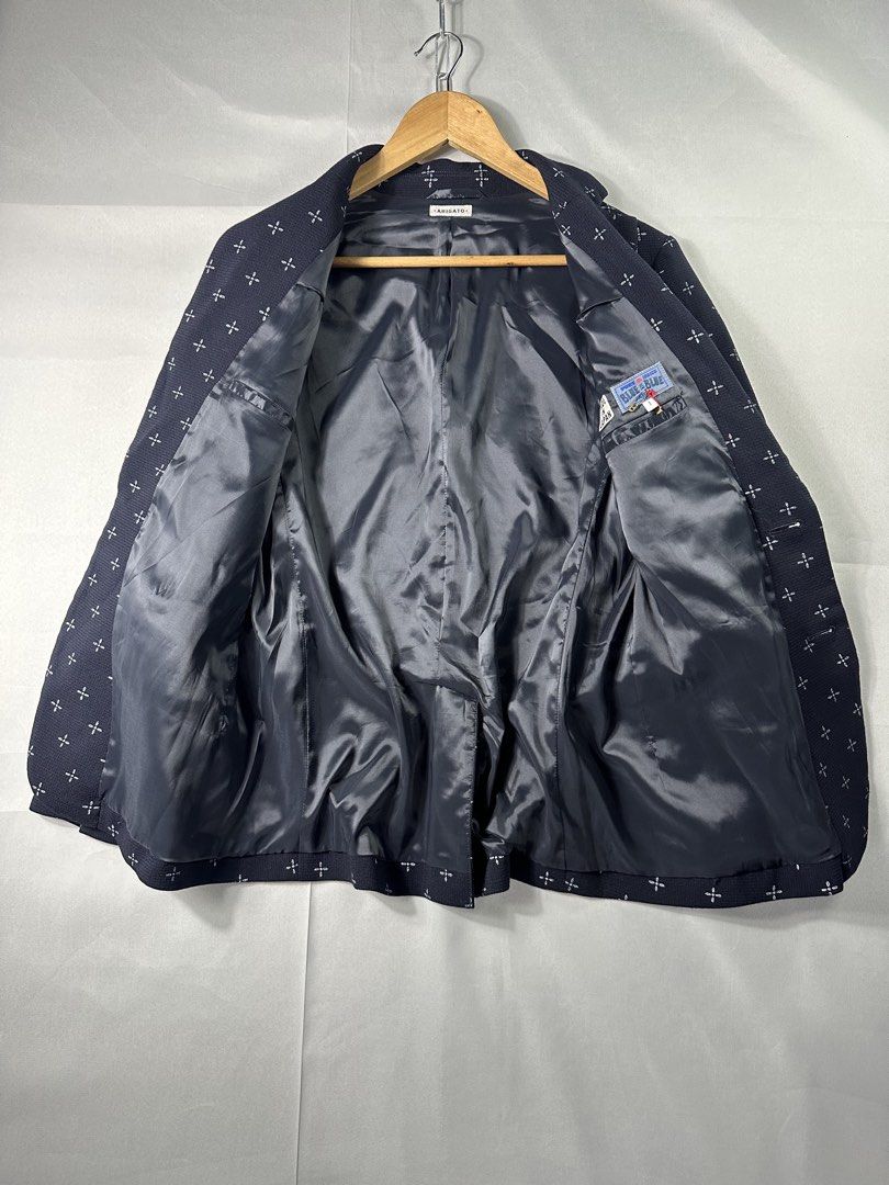Japan Blue Jeans - Coat Jacket (Category: Coats, Jackets and Outerwear) located in Cabanglasan. Submitted by thefashiongarage.co (Listing ID 1468075283, Image 1). Description: Title - Japan Blue Jeans Model/Name - Coat Jacket Size on Tag - 1 Conditiion - Excellent Condition with no issue Dimension (WxLxH) - 18x26x16 Inches Category- Formal/Casual Fitting - True to size Made in - Japan Material - Color - Black Design - Printed Year - Inclusion - N