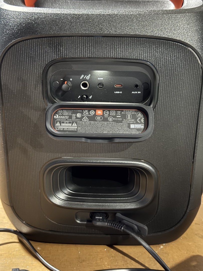 JBL PartyBox Encore Essential 2 Bluetooth Speaker (Category: Soundbars, Speakers & Amplifiers) located in Manila. Submitted by elmiideasis (Listing ID 1468066934, Image 3). Description: Selling!! 4 months old. No issues. Complete accessories. Still under 20 months warranty. With receipt. Price posted but slightly negotiable. Ps: Walang pong mic si Party Box Encore Essentials 2.