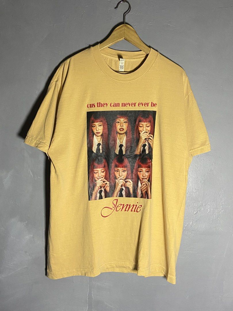 Jennie Kim Black Pink Oversized Tee (Category: Tshirts & Polo Shirts ) located in Cabuyao City. Submitted by chukz_x (Listing ID 1468252032, Image 1). Description: Jennie Kim Black Pink Oversized Tee Size : Large Dimes : 22.5W 30L Condition : Excellent Issue : none Price : 650 📍READY TO WEAR 📍Cabuyao Laguna.