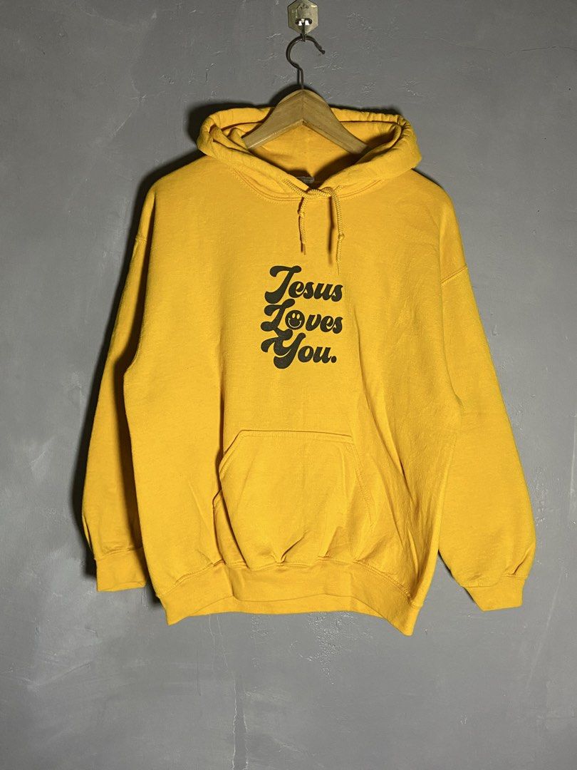 Jesus Loves You (Category: Hoodies) located in Cabuyao City. Submitted by chukz_x (Listing ID 1468255813, Image 1). Description: Jesus Loves You Size : Medium Dimes : 22W 26L Condition : Excellent Issue : paint Price : 400 📍READY TO WEAR 📍Cabuyao Laguna .