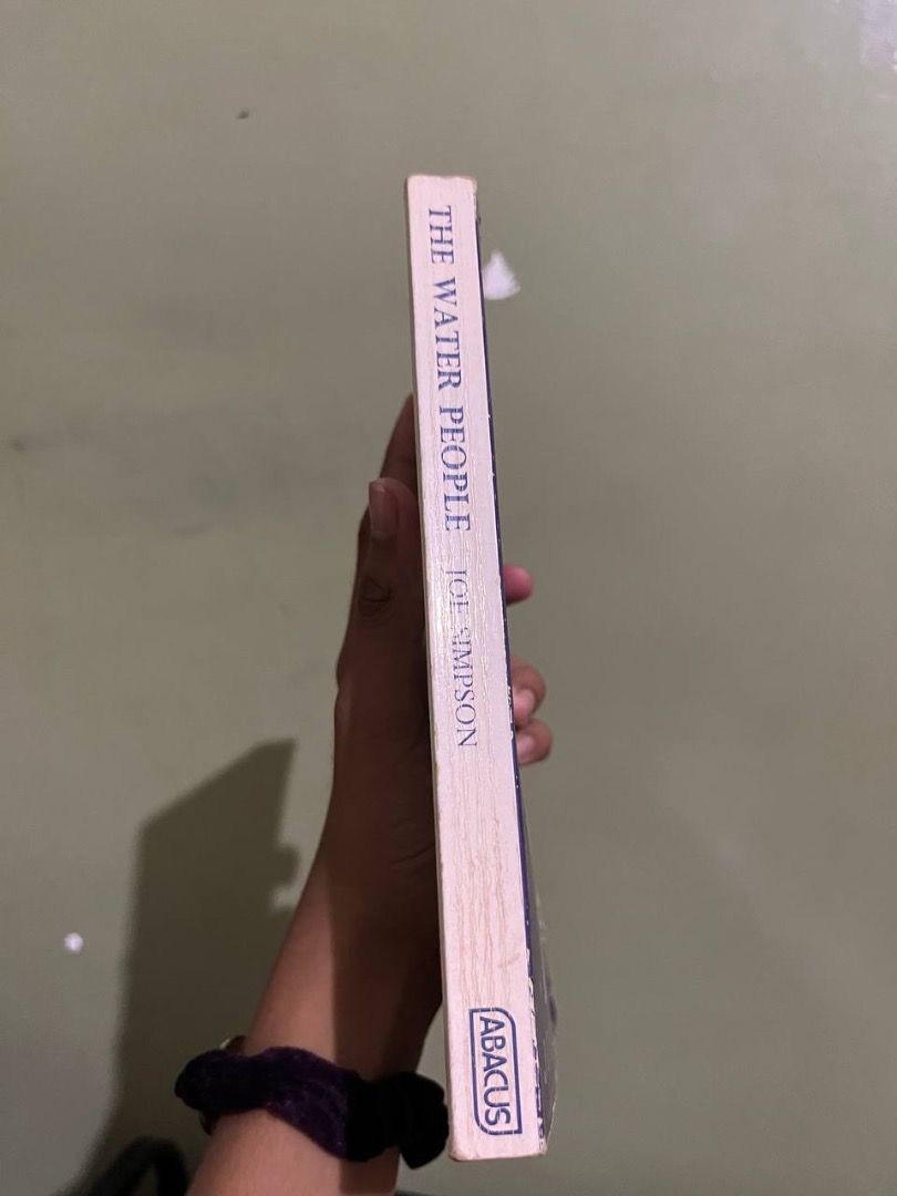 Joe Simpson - The Water People (Category: Storybooks) located in Carmen. Submitted by grei.librongbaligya. (Listing ID 1468140616, Image 2). Description: Joe Simpson - The Water People Noticeable edge wear with laminate peeling. Minimal spine crease..