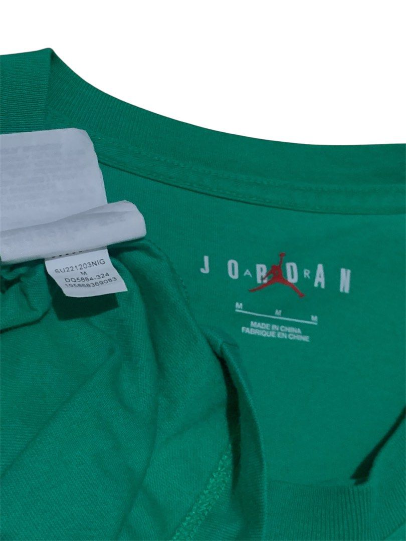 Jordan (Category: Tshirts & Polo Shirts ) located in Manila. Submitted by lyf_7hrift (Listing ID 1468165818, Image 3). Description: Jordan Shirt P300 26L 18W Dimes 9.5/10 Color Rate Good Condition.
