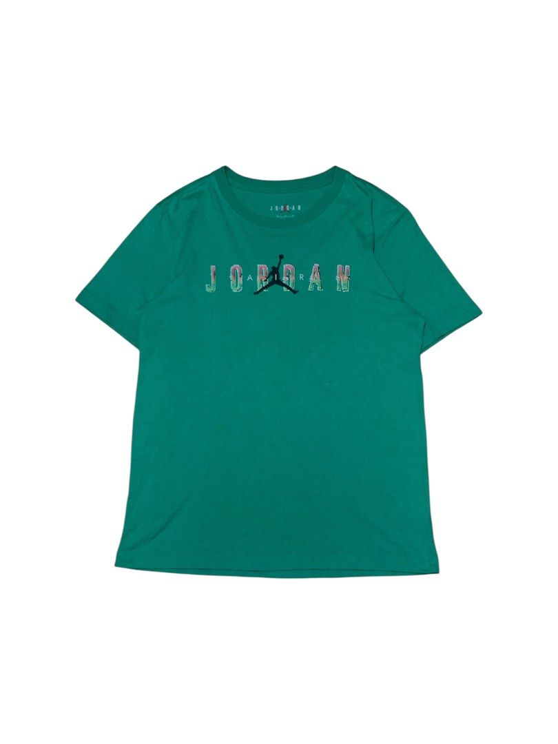 Jordan (Category: Tshirts & Polo Shirts ) located in Manila. Submitted by lyf_7hrift (Listing ID 1468165818, Image 1). Description: Jordan Shirt P300 26L 18W Dimes 9.5/10 Color Rate Good Condition.