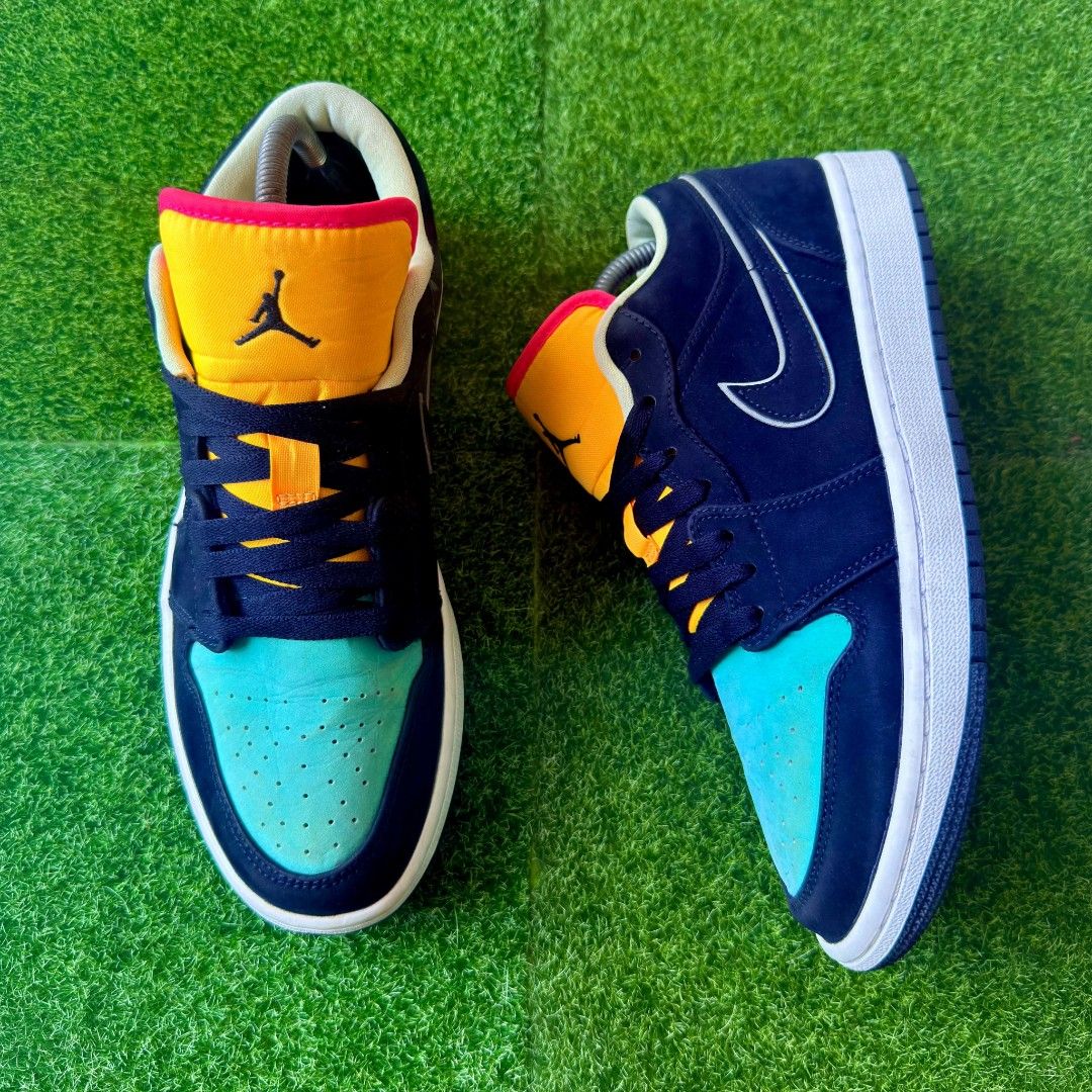 Jordan 1 Low "Black Aurora" (Category: Sneakers) located in Iloilo. Submitted by travy1 (Listing ID 1468188352, Image 1). Description: excellent condition legit pair ✅.