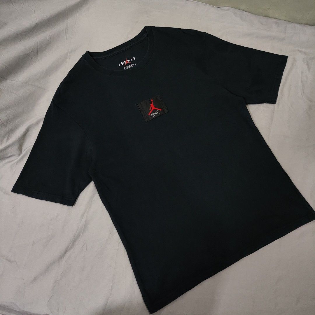 Jordan flight black shirt (Category: Tshirts & Polo Shirts ) located in Rosales. Submitted by c.karl (Listing ID 1468203661, Image 3). Description: - Jordan - embroidered - Black - S - negotiable.