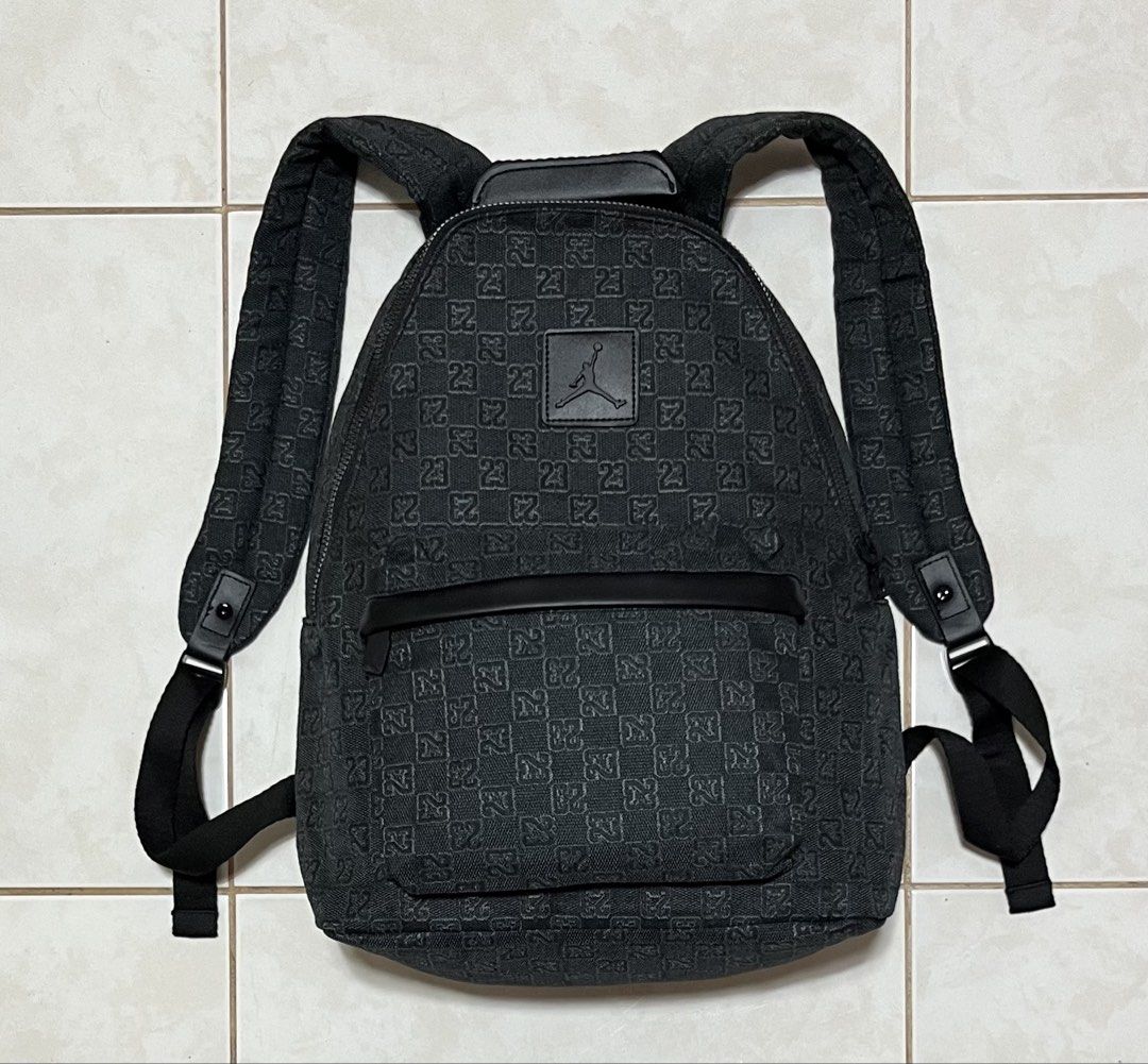JORDAN MONOGRAM BACKPACK (Category: Backpacks) located in Cavite. Submitted by drip_syndicate (Listing ID 1468211784, Image 1). Description: -25 LITERS CONDITION: 9.5/10 COLOR RATE: 9.5/10 NO ISSUE .