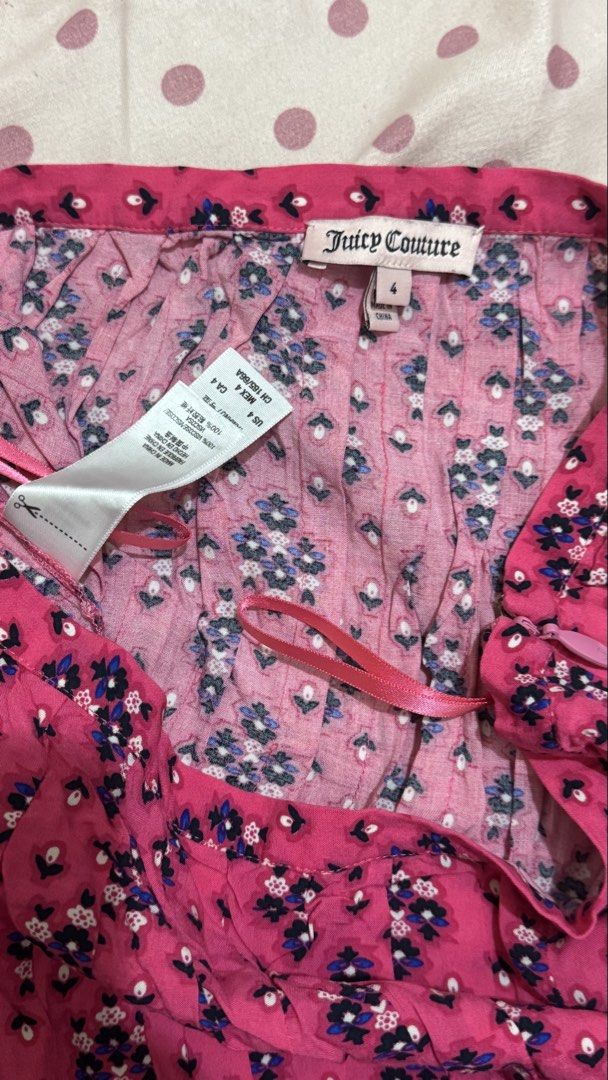 Juicy Couture Long Skirt (Category: Skirts) located in Manila. Submitted by theunniesshoppe (Listing ID 1468230821, Image 3). Description: From USA, around 178 USD. Used once during my trip to Thailand. With barely noticeable flaw on the slit, but cannot notice at all and can be repair easily. Price is still negotiable for serious buyers. Just need to declutter my clothes..