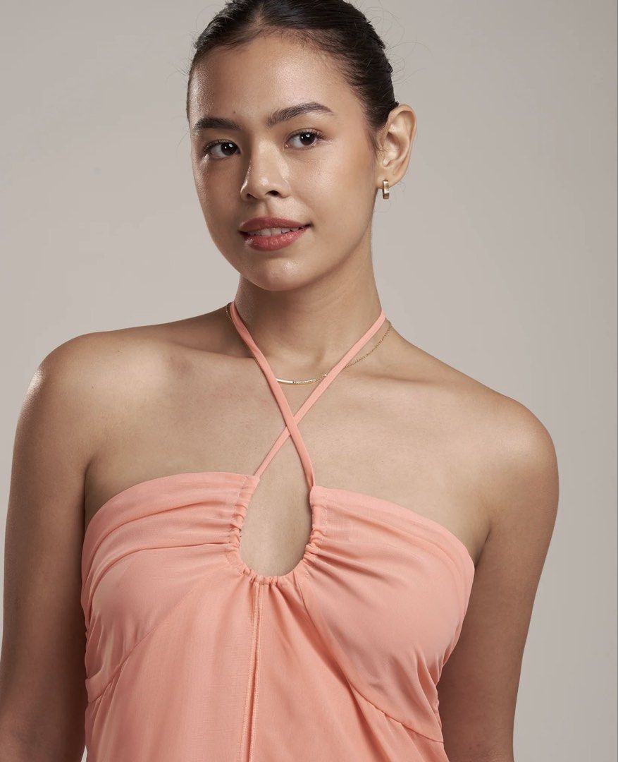 Just Because Studio Sorrento Chiffon Dress (Category: Dresses) located in Quezon City. Submitted by c00kies_ (Listing ID 1468214564, Image 2). Description: 🧡 Used once, in very good condition 🧡 Size S 🧡 Bought for 2500 + SF 🧡 Deleted already on the website 🧡 Message me for actual pictures 🧡 RFS: I dont reach for this that much .