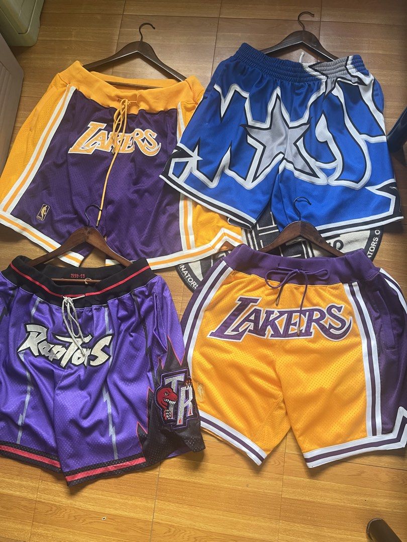 Just Don x Mitchell and Ness (Category: Shorts) located in Muntinlupa City. Submitted by openyoear.700 (Listing ID 1468195729, Image 1). Description: Just Don x Mitchell and Ness Lakers - XXL (21 length, 36-40 waist) ₱3k Lakers - Large (20 length, 28-30 waist) ₱2.5k Raptors - XL (20 length, 34-36 waist) ₱2k Magic - Large (20 length, 30-32 waist) ₱1.5k If bundle can do ₱5k firm. DM.