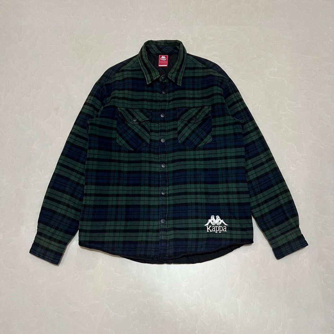 Kappa Green Plaid Flannel (Category: Coats, Jackets and Outerwear) located in Taguig. Submitted by reidddz (Listing ID 1468264804, Image 2). Description: no issue.