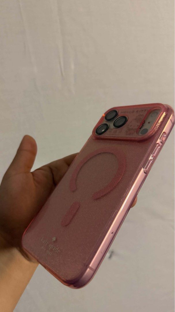 Kate Spade Case for iPhone 18 Pro Max / 17 Pro Max (Category: Cases & Sleeves) located in Marikina City. Submitted by biniaj (Listing ID 1468267969, Image 3). Description: brand new never used fitted once only.