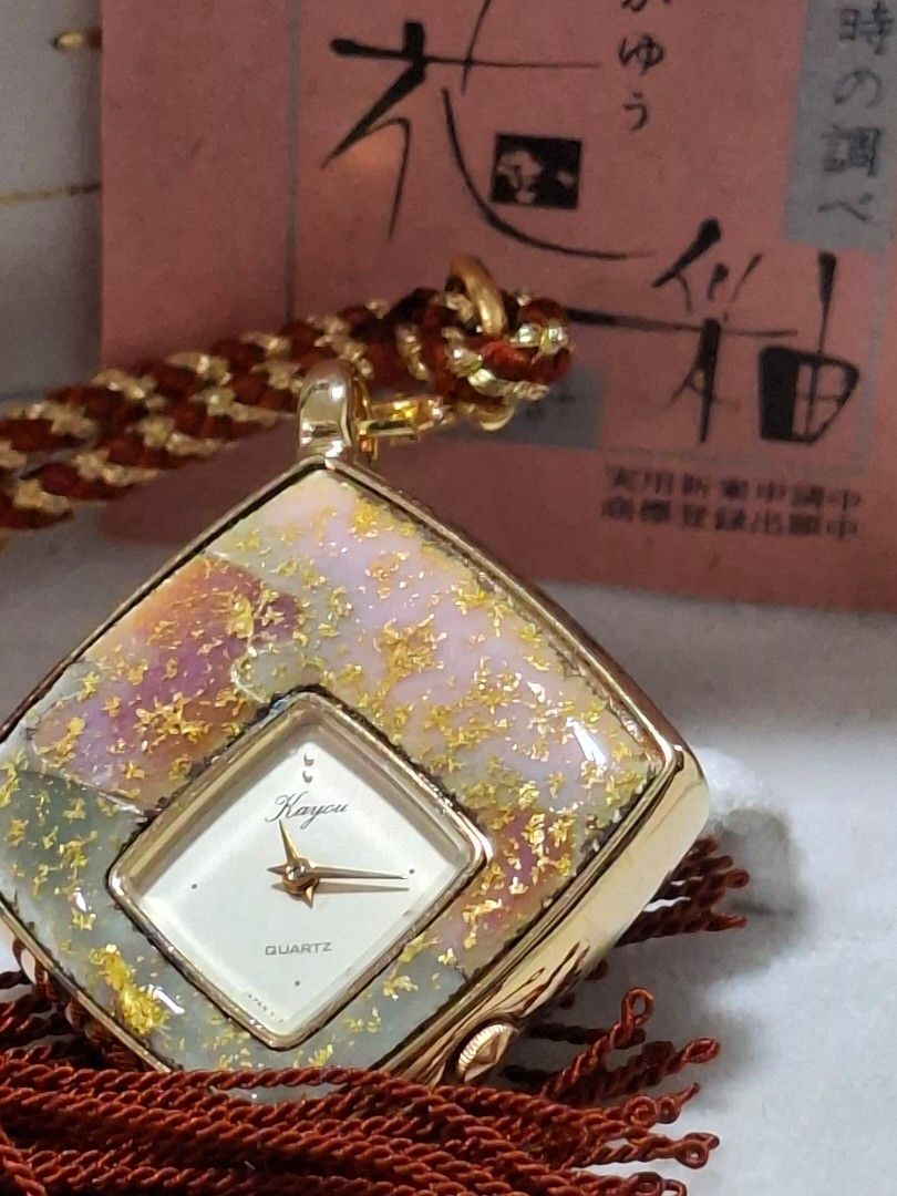 KAYOU WATCH CHARM (Category: Women's Watches) located in Las Pinas. Submitted by annachiaonair2037 (Listing ID 1468079796, Image 2). Description: UNIQUE KAYOU QUARTZ WATCH CHARM FROM JAPAN Disclaimer: I am not affiliated with, associated with, or authorized by any of the brands featured posted. Any mention of brand names, trademarks, or logos is solely for identification and reference purposes only..