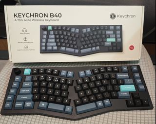 Keychron K4 Version 2 Wireless Mechanical Keyboard RGB Brown Switch, 電腦 ...