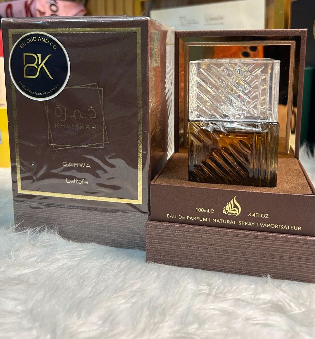 Khamra Qawah (Category: Fragrance & Deodorants) located in Manila. Submitted by bk_oud_co (Listing ID 1468224792, Image 1). Description: If you like Killian's Angel share with a twist of Coffee (subtle though) this is for you. gourmand caramel vanilla long lasting and have beastmode perfomance. perfect for this cold weather or date nights. pm for more info..