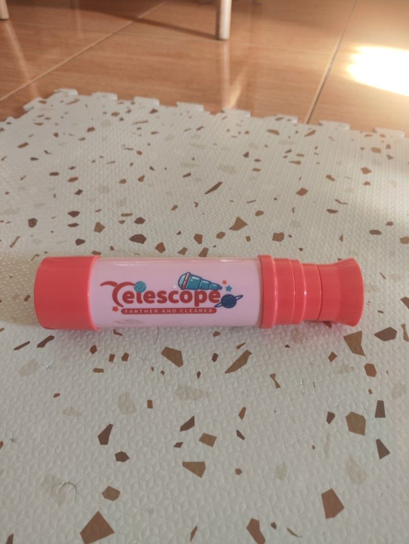 Kids Telescope 🔭 (Category: Kids Toys) located in Taguig. Submitted by cleanupmomma (Listing ID 1468155574, Image 1). Description: Please take time to read ❤️ Made of high quality plastic wyiwyg.