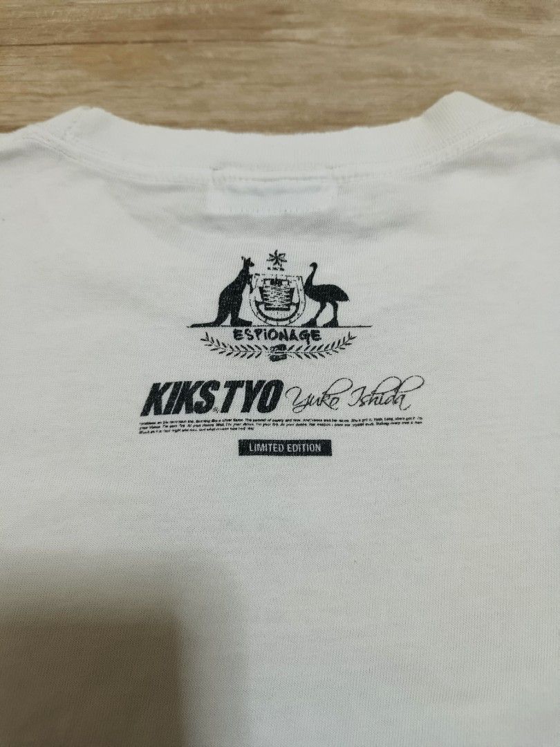 Kiks Tyo Yuko Ishida limited edition (Category: Tshirts & Polo Shirts ) located in Siniloan. Submitted by talktotheroses (Listing ID 1468210360, Image 3). Description: used condition.